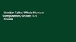 Number Talks: Whole Number Computation, Grades K-5  Review