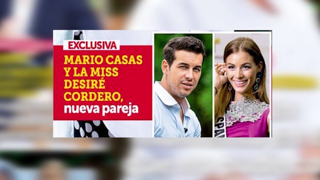Desiré Cordero habla por primera vez de su relación con Mario Casas