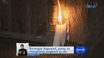 Barangay kagawad, patay sa malapitang pagbaril sa ulo | Saksi