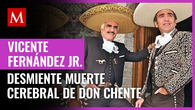 Vicente Fernández Jr. desmiente muerte cerebral de don Chente; redes reaccionan con memes