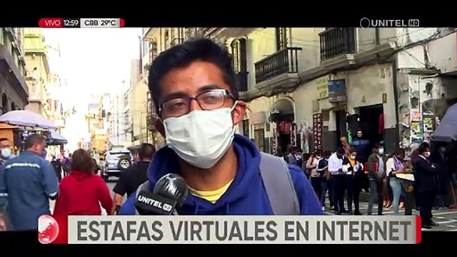 Policía pide tener cuidado para no caer en estafas virtuales por internet