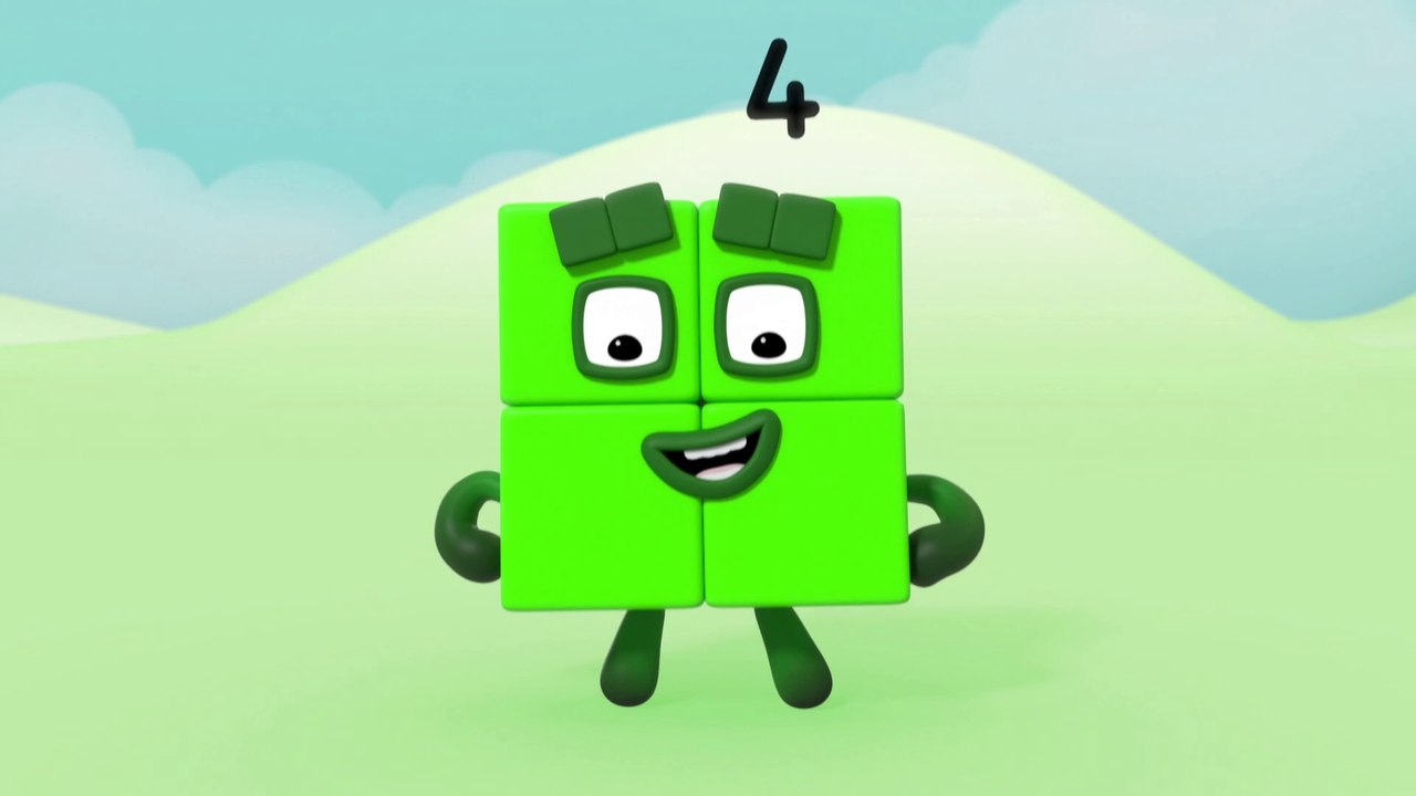Numberblocks Αριθμοκυβακια Επ 6 Το Τέσσερα Στα Ελληνικα - video Dailymotion