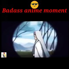 Using leaf as bullet anime badass moment#anime#badass