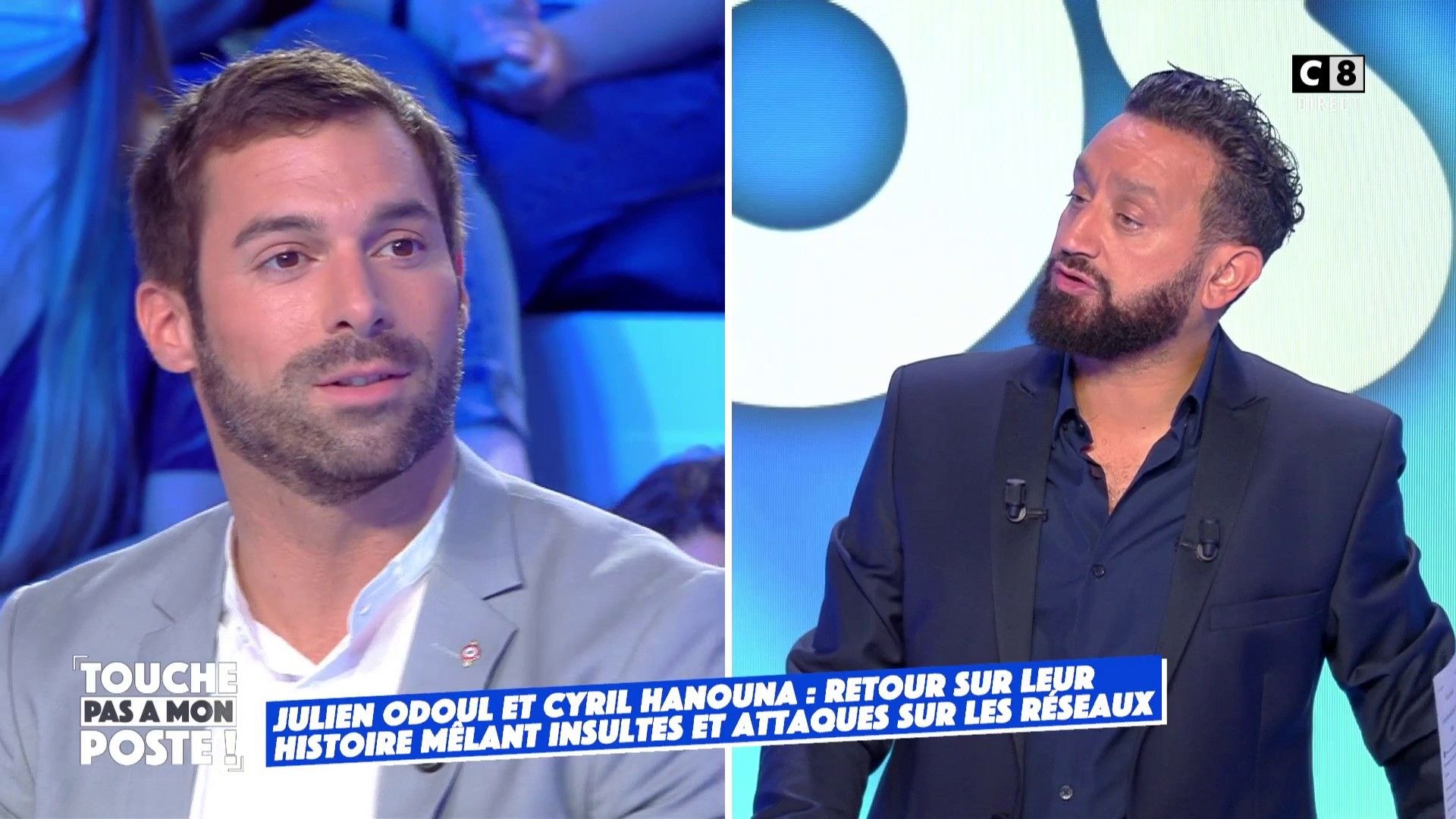 Julien Odoul, porte-parole du RN clashe Cyril Hanouna : il sexplique dans  TPMP