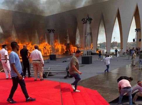 كيف علق نجيب ساويرس على حريق مهرجان الجونة؟