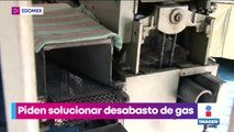 Tortillerías y negocios de comida padecen desabasto de gas LP en Neza