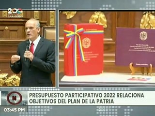 Entregan ante la AN el Presupuesto Participativo y Agenda Programática de Acción del año 2022