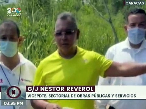 Trabajadores de Corpoelec recuperan carga eléctrica de la línea 1 y 2 que alimenta a Dtto. Capital