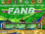 Presidente Nicolás Maduro lidera reunión con los Comandantes de las Unidades Tácticas de la FANB