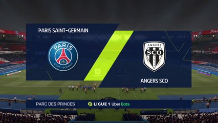 PSG vs Angers || Ligue 1 - 15th October 2021 || Fifa 21