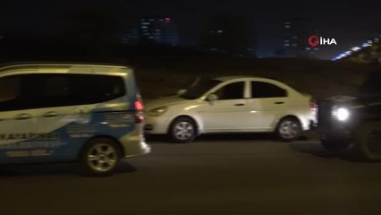 Uyuşturucu ve alkoliklerin mekanı haline gelen caddede "süpürme" uygulaması gerçekleşti