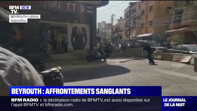 Liban: des affrontements sanglants à Beyrouth font 6 morts et des dizaines de blessés