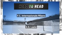 S.S. Lazio vs F.C. Internazionale Milano: Moneyline