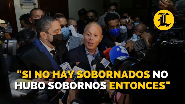 Ángel Rondón dice si no hay sobornados no hubo sobornos entonces