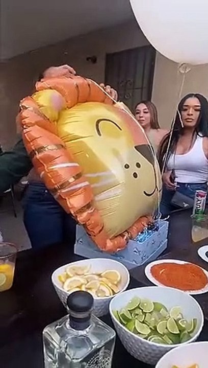 Birthday Gift Flies Away