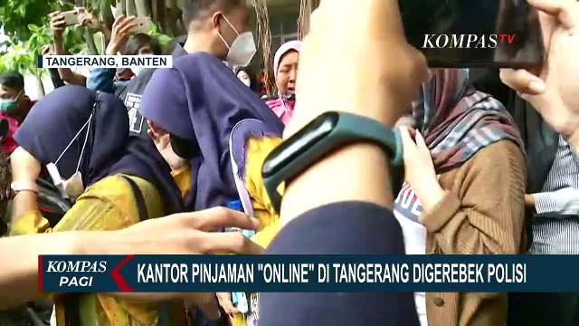 Gerebek Kantor Pinjaman Online, Polisi Amankan Puluhan Karyawan dan Debt Collector!