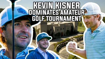 Kevin Kisner and Riggs Play In The Barstool Classic