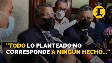 Tommy Galán "el ministerio público estaba claro que todo lo planteado no corresponde a ningún hecho"