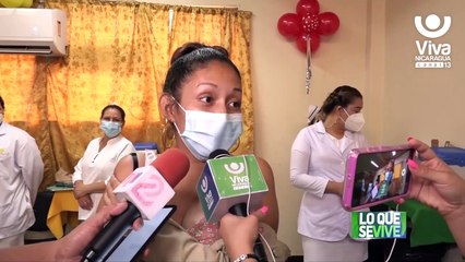 Managua: mujeres embarazadas, lactantes y puérperas son inmunizadas contra la Covid-19