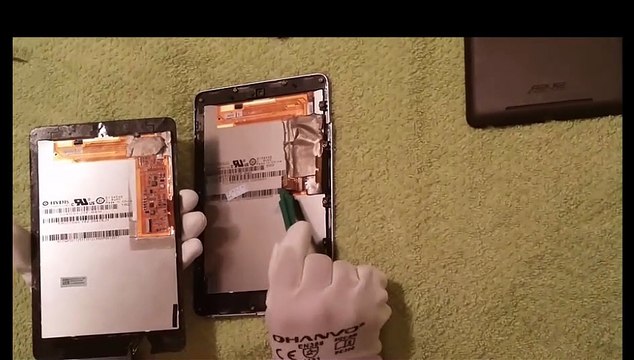 COMO CAMBIAR PANTALLA TABLET ASUS GOOGLE NEXUS