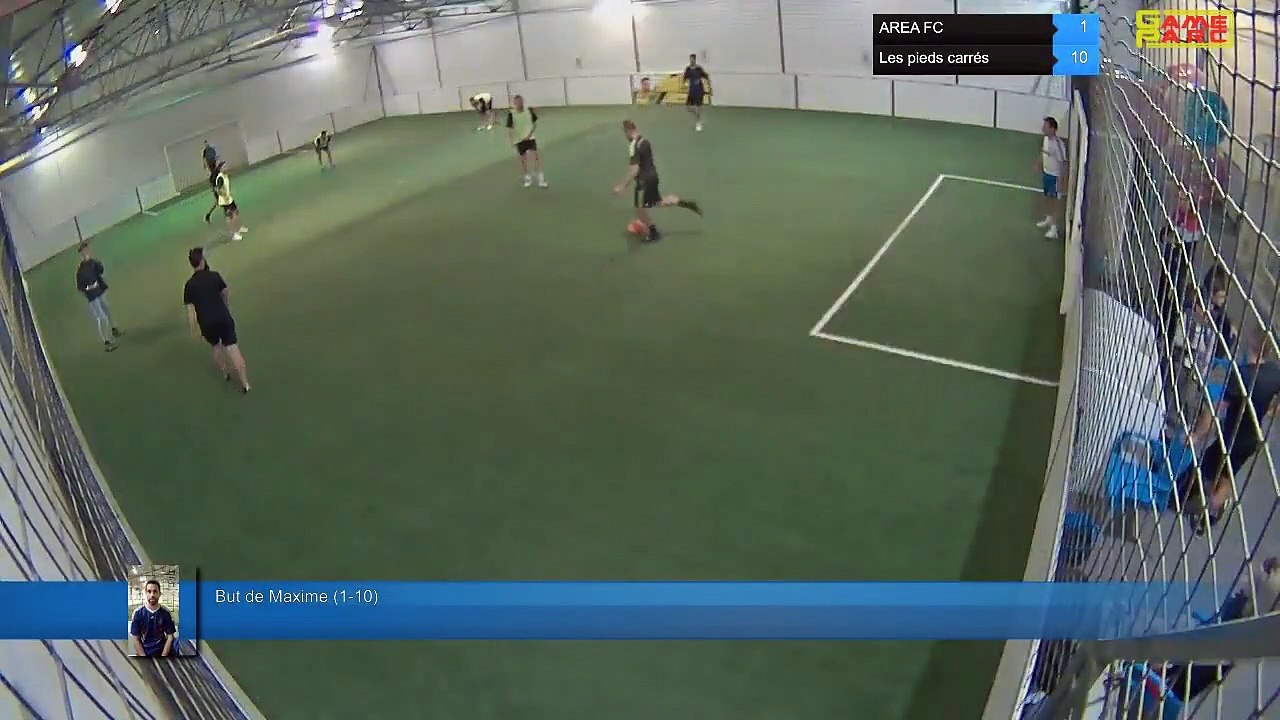 But de Maxime (1-10) - AREA FC Vs Les pieds carrés  - 14/10/21 19:03 - LIGUE 2 - Poitiers Game Parc