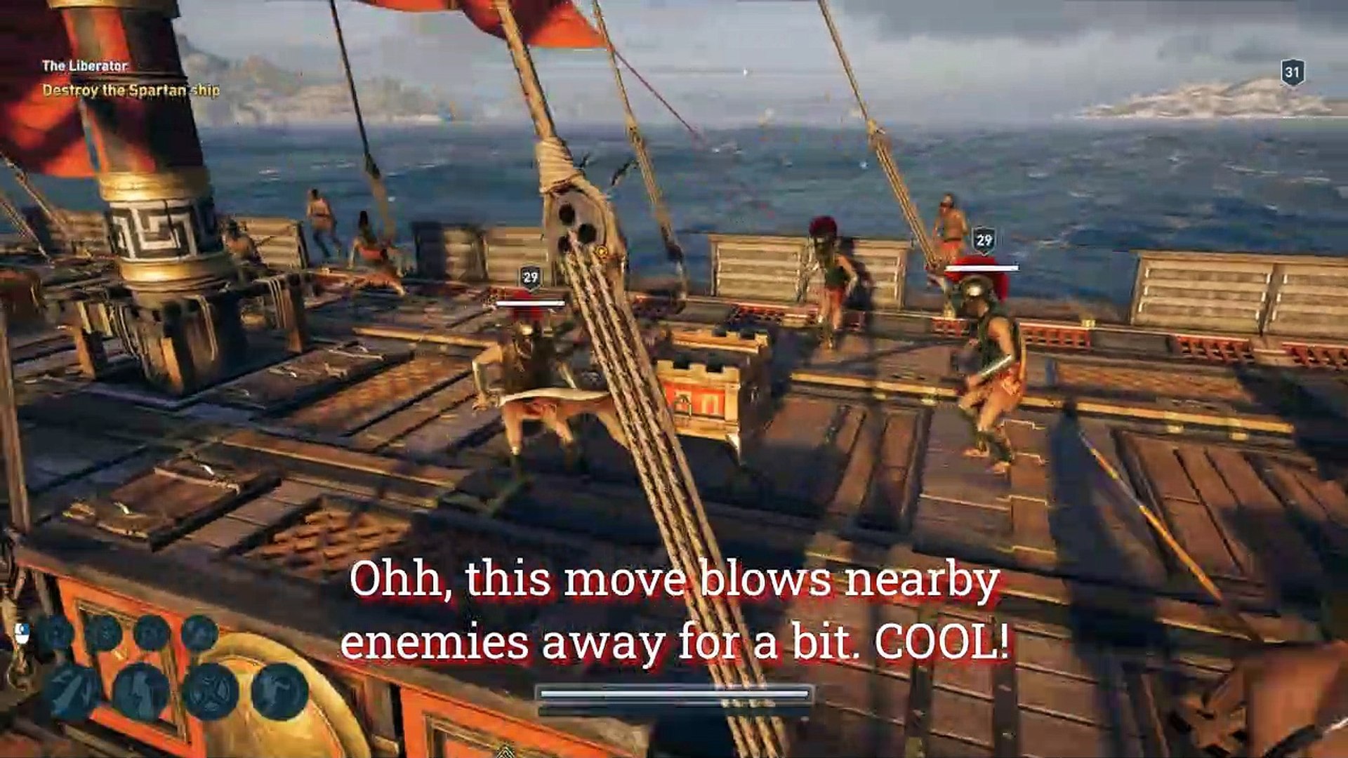 ⁣If ever you have a doubt, do the Spartan Kick.