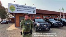Vídeo: Comando de Policiamento Especializado da PM lança operação na região de fronteira do Paraná