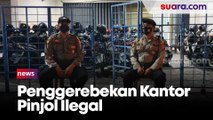 Video Penggerebekan Diduga Kantor Pinjol Ilegal di Sleman Yogyakarta