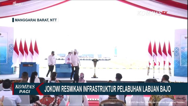 Resmikan Pelabuhan di Labuan Bajo, Presiden Juga Resmikan Merger Pelindo jadi PT Pelabuhan Indonesia