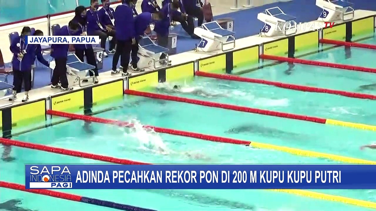 Adinda Larasati Borong Emas di Cabor Renang, DKI Jakarta Pecahkan Rekor Estafet 4x100 Meter Putra!