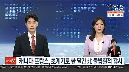캐나다·프랑스, 초계기로 한 달간 北 불법환적 감시