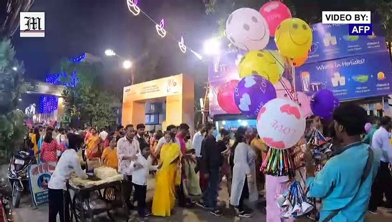 Indian festival crowds return as Covid horrors fade