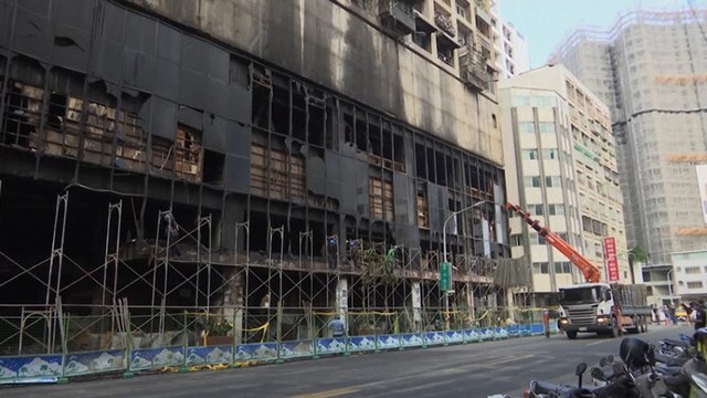 Gedung 13 Lantai di Taiwan Kebakaran, 46 Orang Meninggal