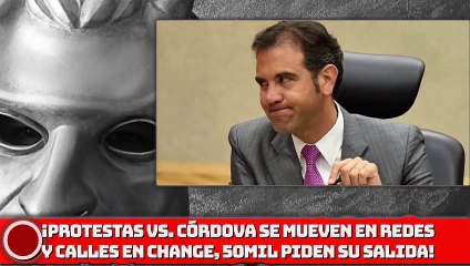 ¡Protestas vs. Córdova se mueven en Redes y calles. En Change, 50 mil piden su salida!