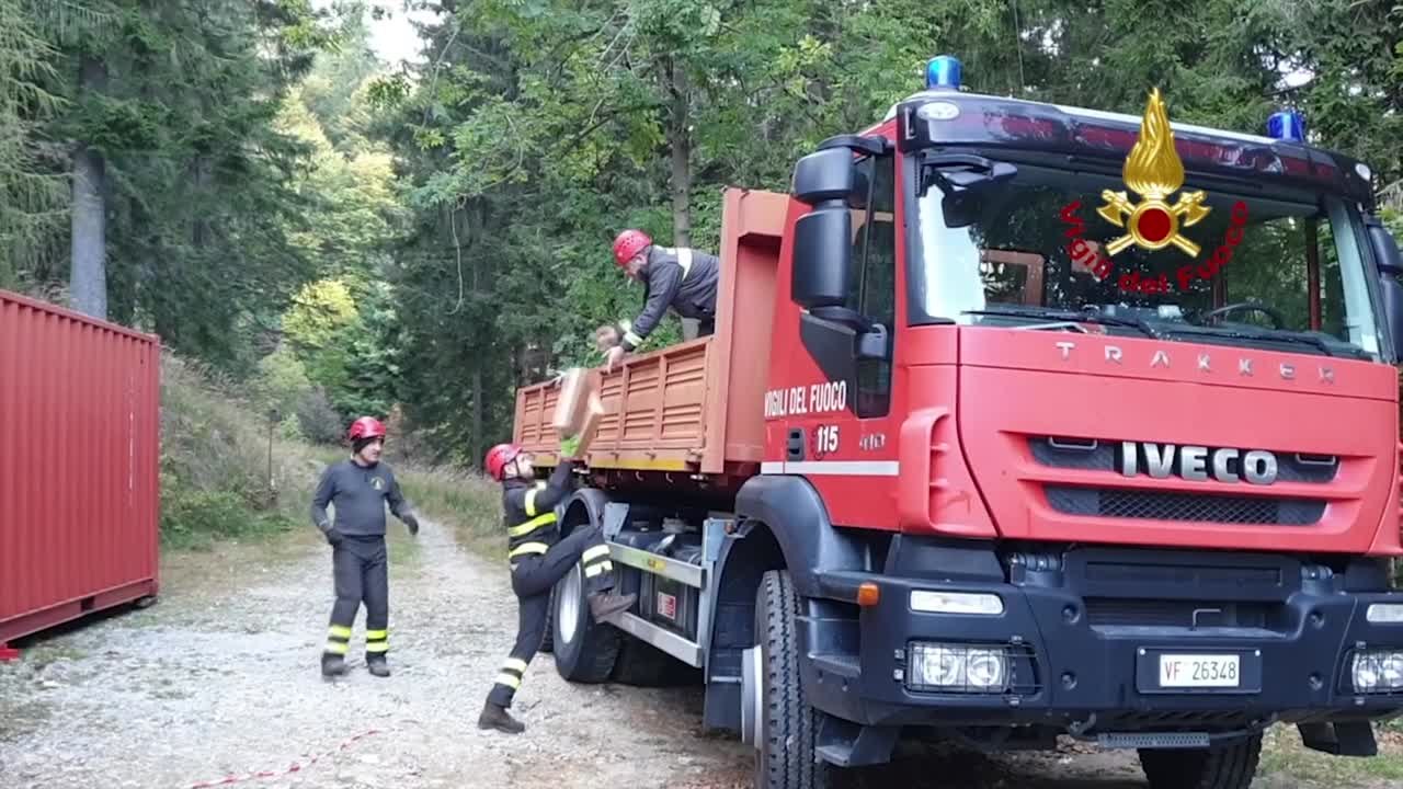 Mottarone, prosegue il lavoro dei vigili fuoco per la rimozione della cabina