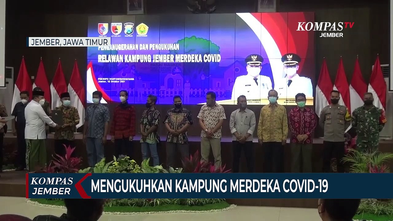 Pemkab Jember Perkuat Kampung Merdeka Covid-19