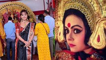 Durga Puja 2021: Devoleena Bhattacharjee  का Durga Puja Celebration का Viral Video । Boldsky