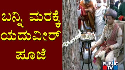 Mysuru Dasara | Yaduveer Performs Pooja To Banni Tree