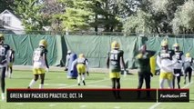 Green Bay Packers Practice: Oct. 14