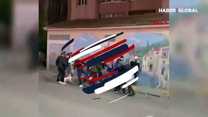 Sultangazi'de okul çıkışında bir öğrenciye böyle saldırdılar