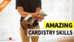 'Cardistry World Champion performs mindbending Card Isolation trick'