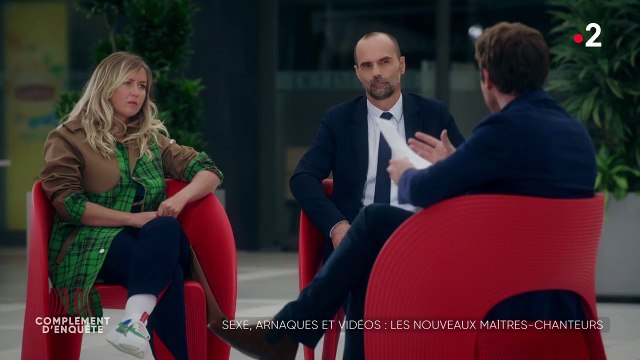 Enora Malagré invitée de l'émission Complément d'enquête - France 2