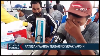 Ratusan Warga Terjaring Sidak Vaksin