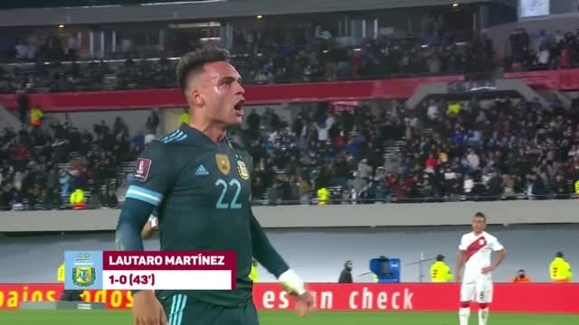 Argentina extend unbeaten run to 25 with Peru victory