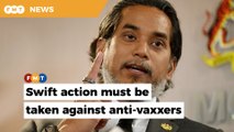Multiple police reports lodged by health ministry against anti-vaccine groups, says Khairy