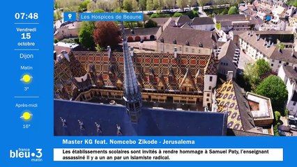 15/10/2021 - Le 6/9 de France Bleu Bourgogne en vidéo