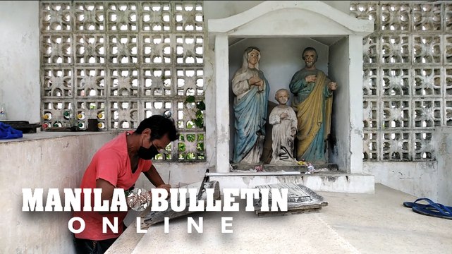 Tombstone makers in Davao City preoccupied with orders ahead of All Souls Day