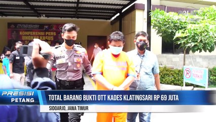 Polresta Sidoarjo Gelar OTT Pungli, Seorang Kades Tertangkap