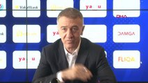 SPOR Ahmet Ağaoğlu: Fenerbahçe maçına her yönüyle hazırız