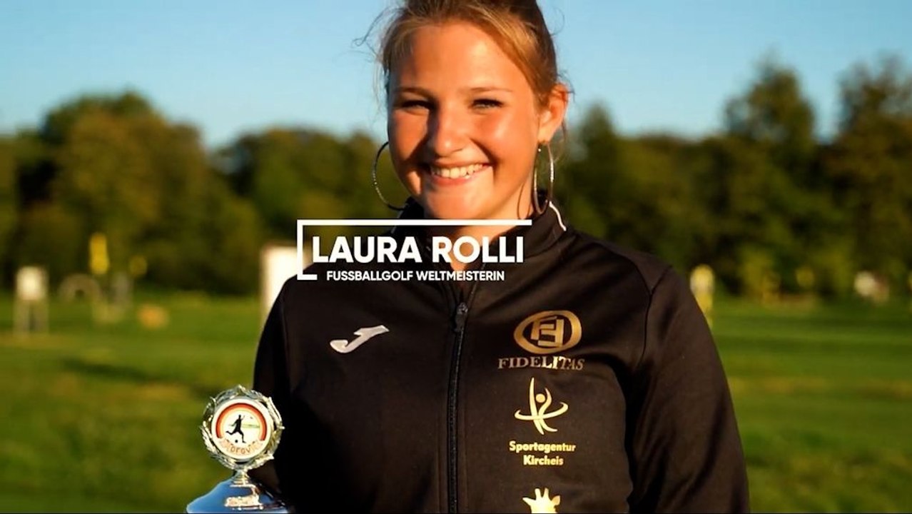 Weltmeisterin aus Karlsruhe: Laura Rolli über die Passion Fußballgolf